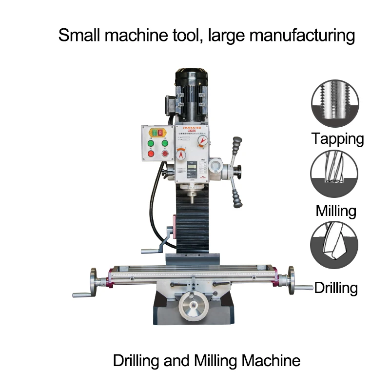 

ZX32G multi-function machining metal small drilling and milling machine, home micro-bed drilling machine tool
