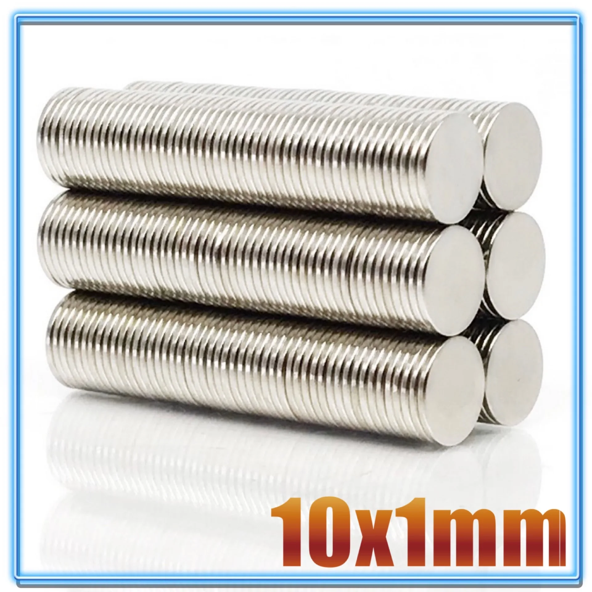 Neodymium Magnet 20~500pcs Round10x2 10x3 10x4 10x5 10x8 10x10 Powerful Magnets 