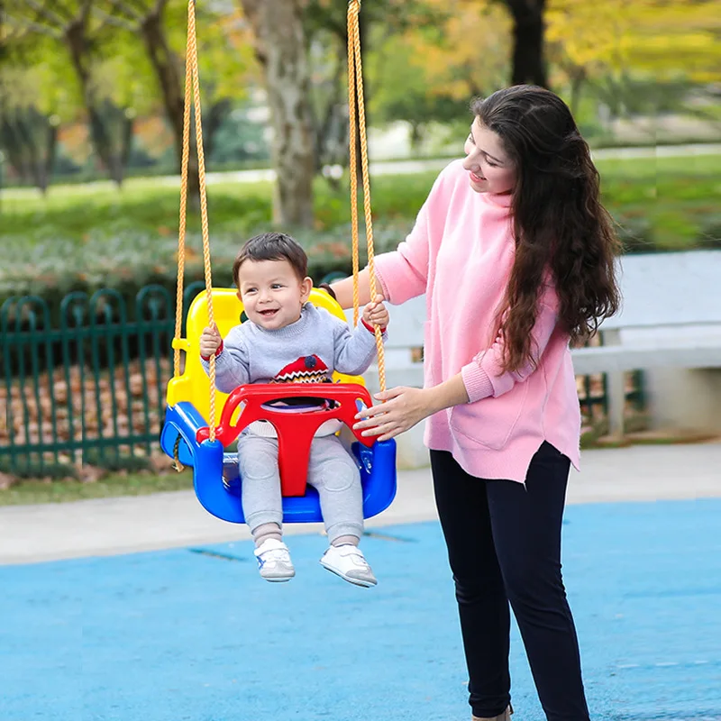 Set Children's Outdoor Toys Swing Non-slip Hanging Chair Baby Sports Toys Indoor Trapeze 5