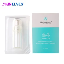 Гидра ролик 64 титановая игла мезороллер многоразовый дермаштамп микро ролик микро игла Гиалуроновая кислота уход за кожей лечение