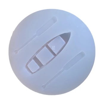 

Keychain Accessories Silicone Mould DIY Jewelry Decorations Making Tool Boat Paddle Oar Ship Epoxy Resin Mold