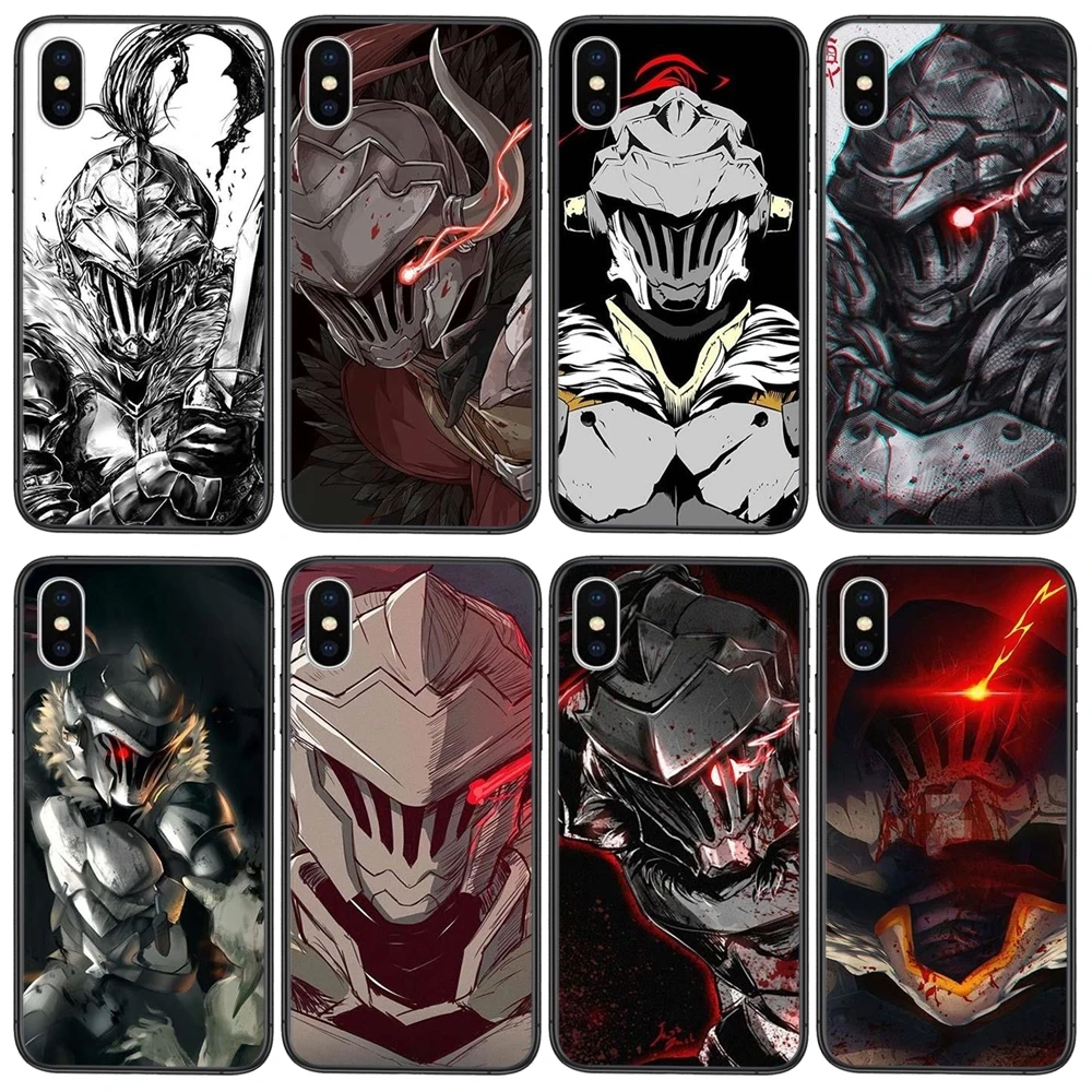 Goblins Slayer Anime Black Cover Painting Waterproof Youth Girls For Redmi K40 9C Nfc 9A 8A 7A K30S K30 Pro Plus 5G | Мобильные