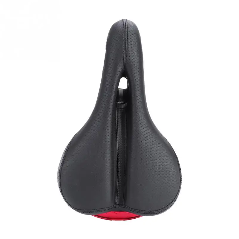 

Bicycle Saddle with Taillight Soft PU Leather Mountain Road Bike Saddle Comfortable Cushion Bicycle Seat Cycling Parts