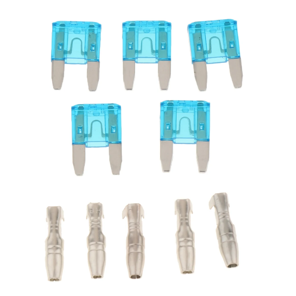 5pcs Add A Circuit Fuse Tap Piggy MINI Back  Fuse Holder ATM APM 12/24V