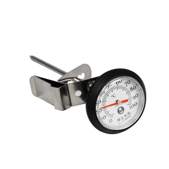 TIMEMORE 주방 온도계 수동 커피 온도계 우유 커피 드로잉 펜 타입 클립 포인터를 사용하여
