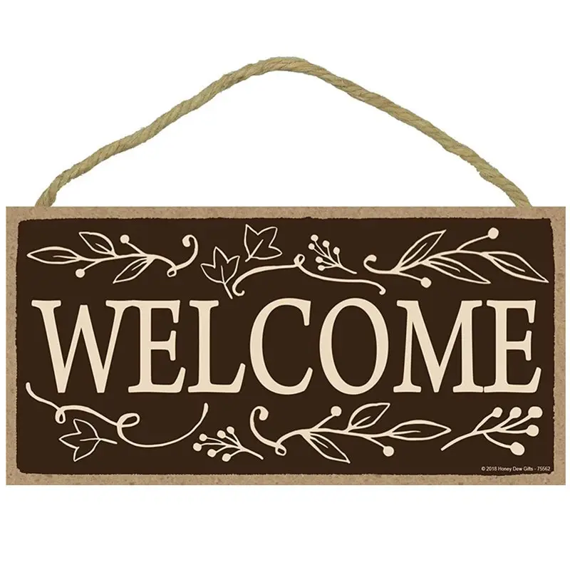 1PC New Year Wooden Door Hanging Sign Kids Bedroom Ornament New Year Party Decoration for Home Wooden Pendant Navidad Gift