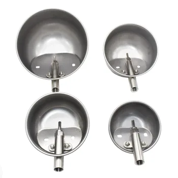 

1 Pcs 304 Stainless Steel Pig Drinking Water Bowl Drinking Water Tank Piglets Automatic Drinking Fountains Pig Feeder Equipment