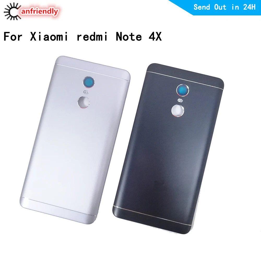 

battery cover For Xiaomi Redmi Note 4x Note4 x Back Glass Battery Cover Rear Door Housing Case Back Cover For Redmi Note 4X