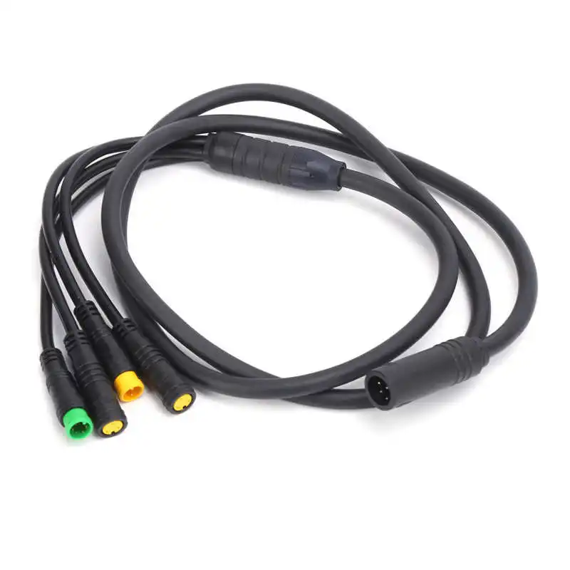 1T4 Wiring Harness Extension Cable For Bafang Mid Drive Motor BBS01,BBS02 Parts. 