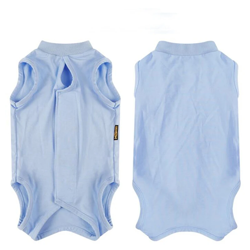 Summer Thin Section Four-legged Pet Clothes Cat Weaning Suit /Sterilization Suit / Surgical Gown Breathable High Elastic Hot