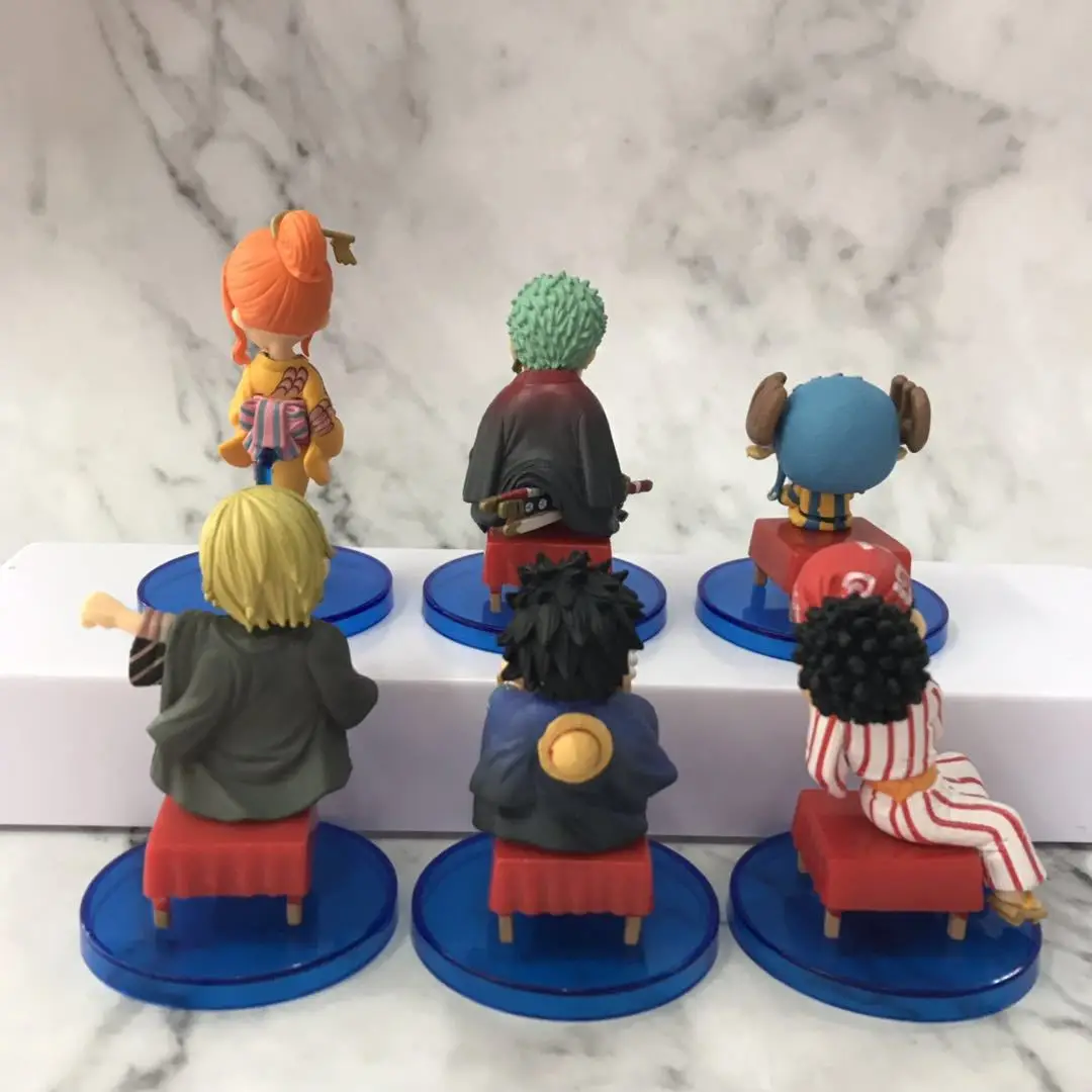 

Anime One Piece WCF Japanese Style Kimono Straw Hat Mission Luffy Sauron Nami Gismo Wu SOAP Capsule Toy