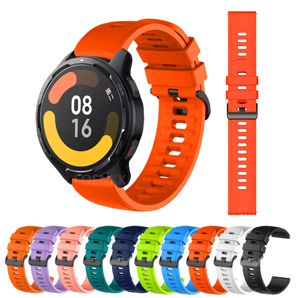 Silicone Band Strap For Xiaomi Watch Color 2 Smartwatch Garmin Venu 2/Vivoactive 3 4 Amazfit GTS 2e Sports Bracelet | Электроника