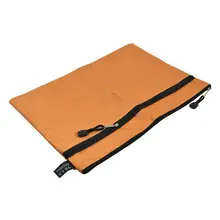 Застежка-молния шестигранный узор 2 слота А4 держатель файлов на молнии оранжевый