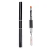 Polygel Brush and Picker Dual Ended Nail Brush Slice Tool for Acrylic UV Nails Extension 6