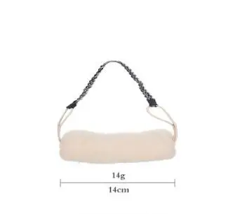 14cm 50 шт./лот, 4 размера, сделай сам, нейлоновая полоса, бежевая булочка для волос, бутон, как пончик, ручная работа, эластичность, аксессуары для волос и инструменты HA1590 - Цвет: 14cm