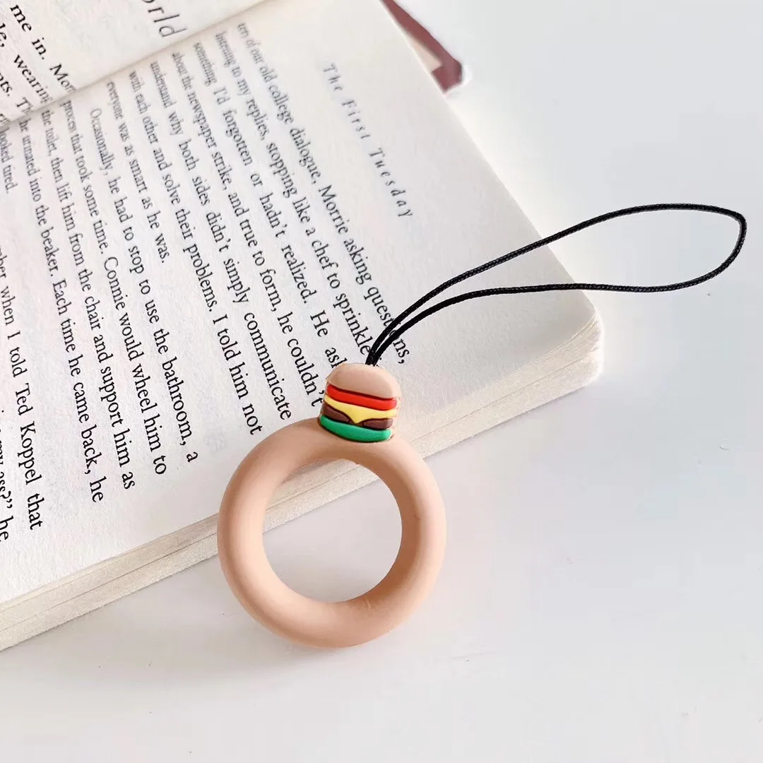 Аксессуары для airpods, кольцо на палец, ремешок, Мультипликация, универсальный, для iPhone, наушники, кольцо, анти-капля, веревка/redmi, ремешок для мобильного телефона - Цвет: B5