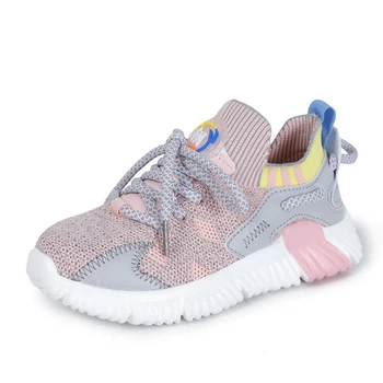 

Chidlren's shoes mesh breathable boys and girls sneakers casual big kids outdoor sport shoes students running shoes size 26-36