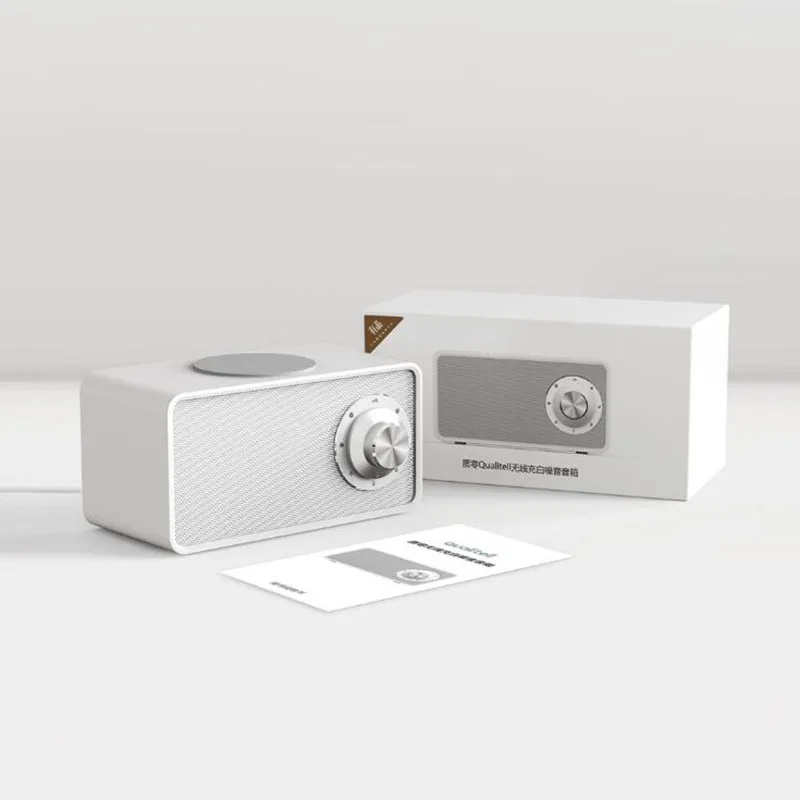 Xiaomi Mijia Qualitell Bluetooth динамик Беспроводное зарядное устройство белый шум динамик BLT5.0 EPP 10 Вт Быстрая зарядка спящий динамик