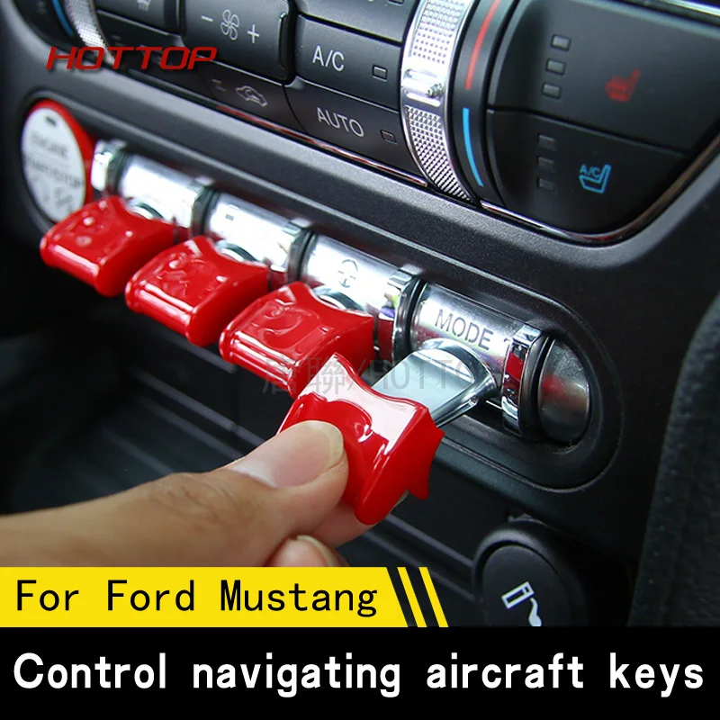 Для Ford Mustang 2015 2016 2017 Автомобильный интерьер центральное управление навигация GPS