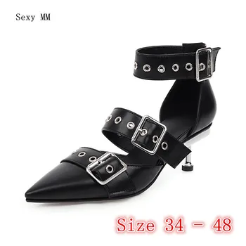 

Women High Heels Pumps High Heel Shoes Stiletto Woman Party Shoes Kitten Heels Plus Size 34 - 40 41 42 43 44 45 46 47 48