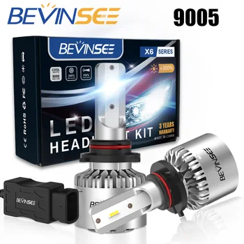 

9005 HB3 LED Headlight Bulbs 8000LM 6000K 60W CSP Chips Auto Lamp High Beam Low Beam For BMW AUDI VW Ford Hyundai Toyota