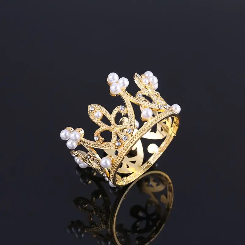 Newborn Girls Boys Photography Gold Crown Props Little Baby Photo foto shooting Crown Accessories Infant bebe fotografia Prop photoshoot props
