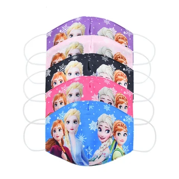 

Children 5 Pcs Disposable MaskFace Mouth Anti Dust Protect 3 Layers Filter Earloop Non Woven Dustproof MouthMask Adult And Kids