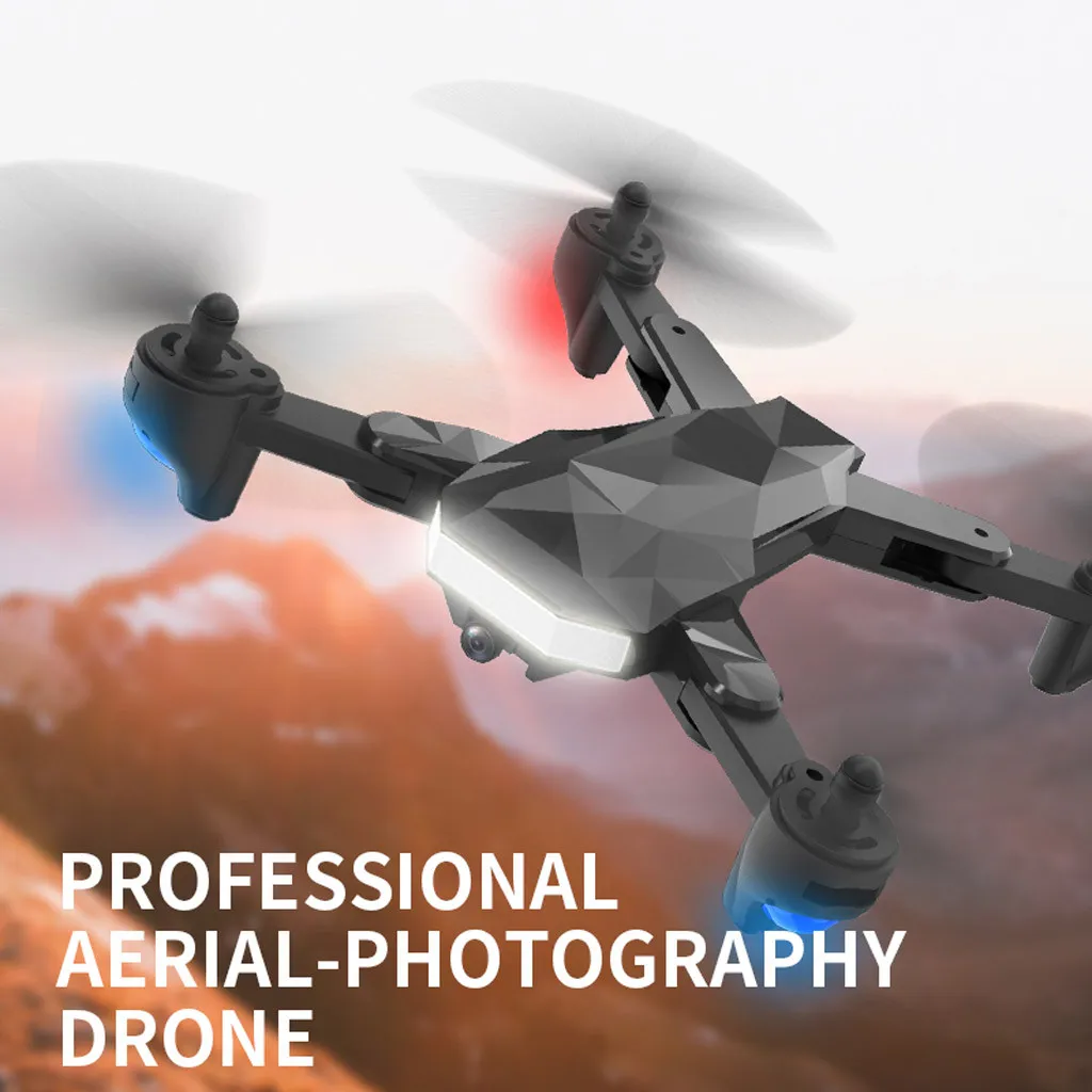 Складной Радиоуправляемый Дрон с 4K HD камерой 2,4G wifi FPV RC Профессиональный вертолет с дистанционным управлением