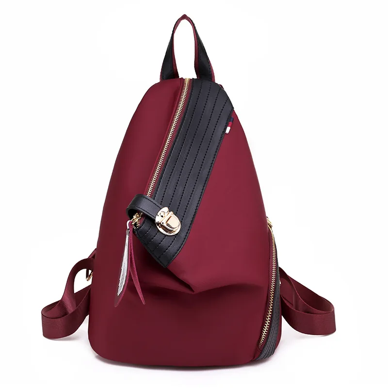 Универсальный Противоугонный рюкзак из ткани Оксфорд для женщин, стиль, большая вместительность, для путешествий, zong zi bao, настраиваемый