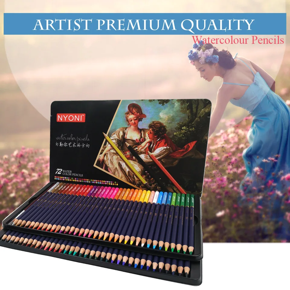 NYONI Water coloured pencil set 01