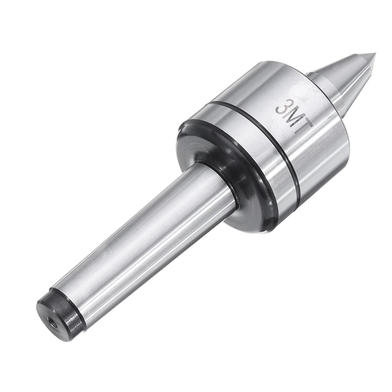 Steel MT3 Taper Lathe Live Center Turning Revolving Center Lathe Tool Accuracy 0.01mm