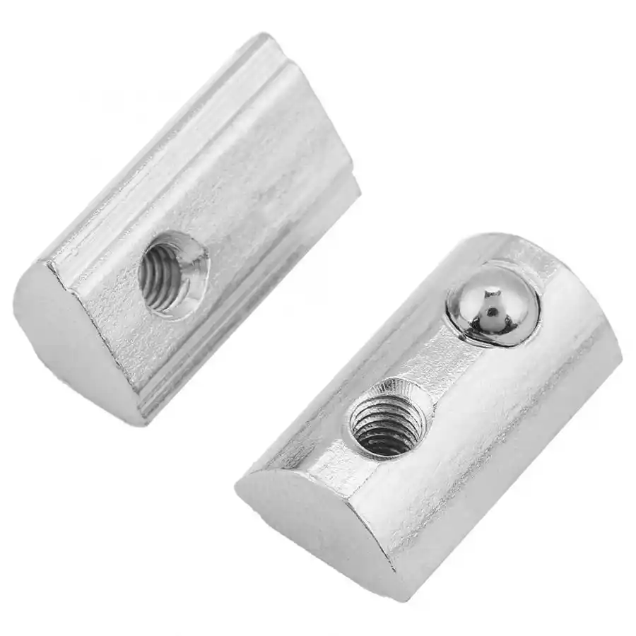 stainless steel square nuts 20pcs carbon steel t-slot nut with