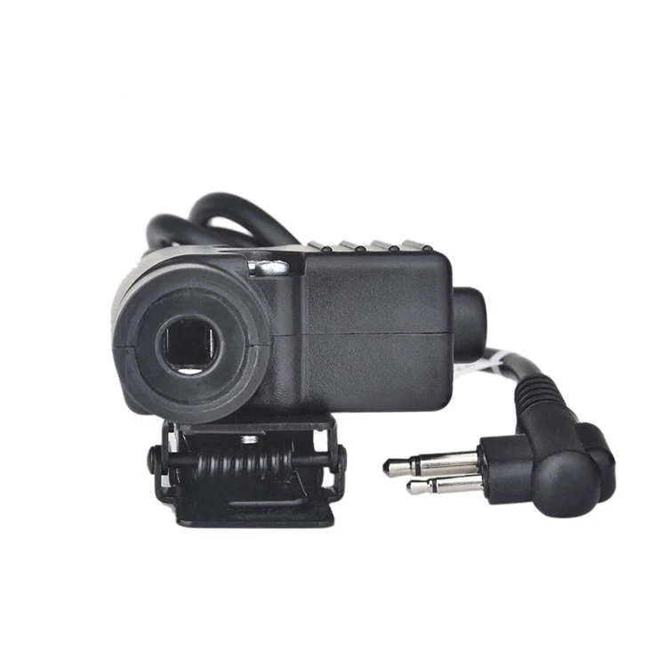 Military Earphone Headset Push-to-Talk Button PTT U94 Tactical Military Standard PTT