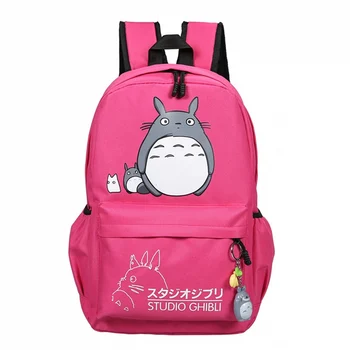 

Drop Shipping Totoro Backpack 3D Printing Travel Softback Women School Space Backpack Notebook Girls Backpacks