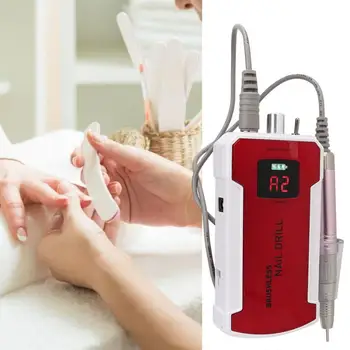 

For Manicure 35000RPM Nail Grinding Polishing Machine Electric Nail Drill Tool Manicure Tools 100-240V For Manicure
