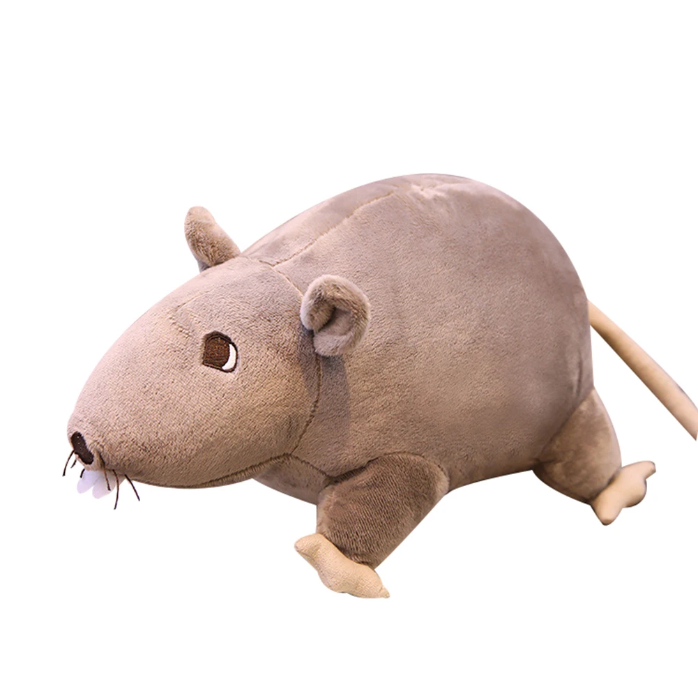 Имитация 3D мышь, крыса, животное, мягкая плюшевая кукла, игрушка на диване, Декор, подарок на год, плюшевая игрушка, экологически чистый дизайн мыши