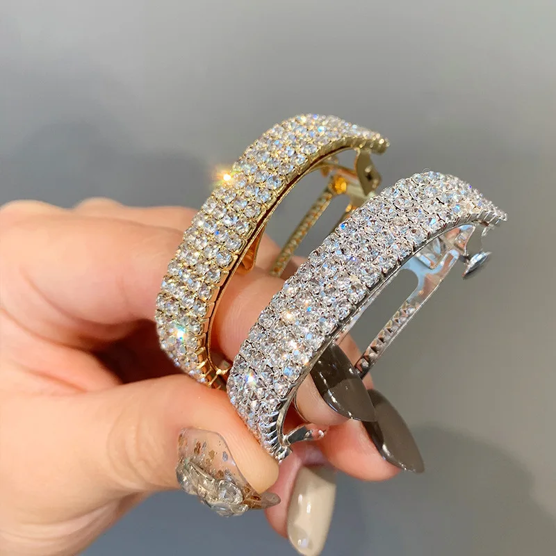 

2 шт./компл. изящная шпилька из сплава Женская золотистая Серебристая Весенняя заколка милые вечерние для волос для девочек заколка для хвоста