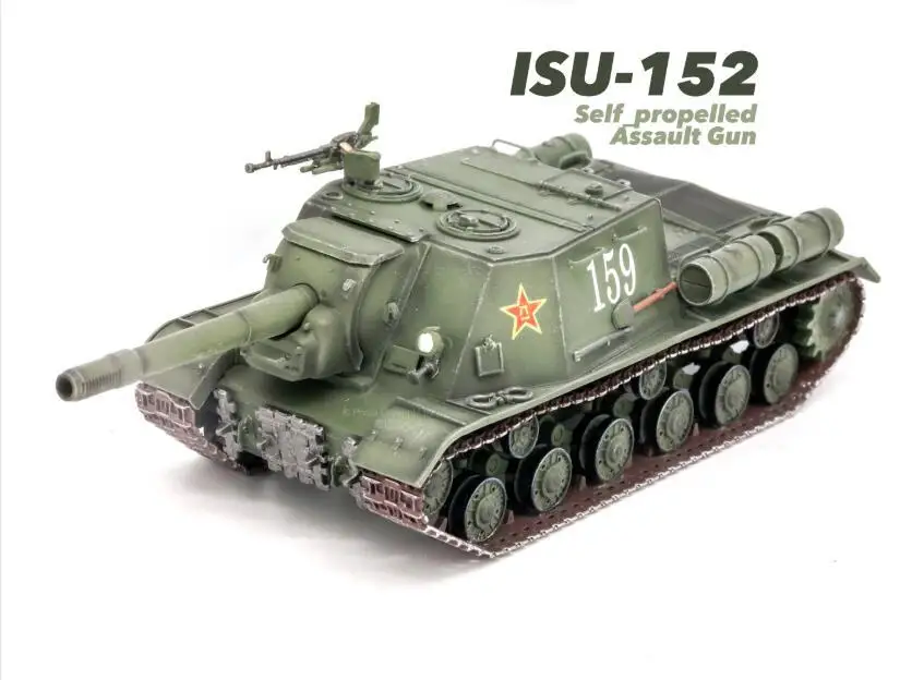 3R China ISU-152 self propelled assault gun No.159 Tank 1/72 FINISHED MODEL TANK 
