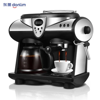 

American Drip Coffee Machine Espresso Coffee Maker Cafe American Italian 2 In 1 Espresso Machine Semi Automatic 220V 20Bar