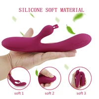 Erwachsene Sexspielzeug Vibratoren G-Punkt 10 Geschwindigkeiten USB wiederauf ladbare leistungs starke Dildo Kaninchen Vibrator für Frauen Klitoris Stimulation Massage 3