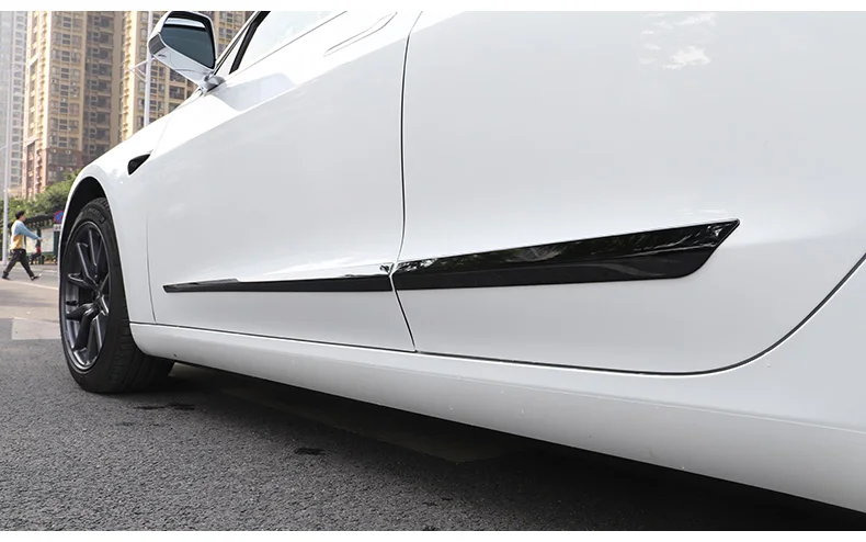 Stainless steel Body trim for Tesla model 3 accessories/car accessories model 3 tesla three tesla model3 accessoires tesla 3