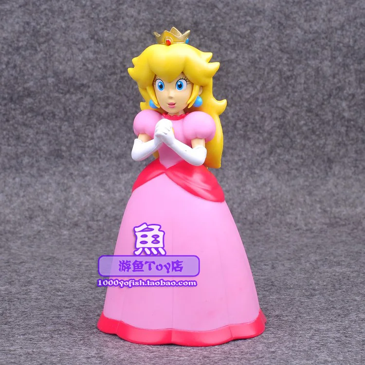 

Animation Garage Kid Super Mario Bros Collection Toys: Action Figure PVC Dolls Princess Peach Model Decoration Excellent Gifts