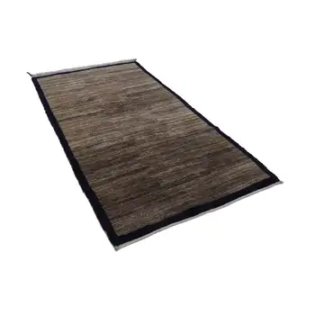 

137x256 Cm Brown Handmade Vintage Tulu Rug-4x8 Ft