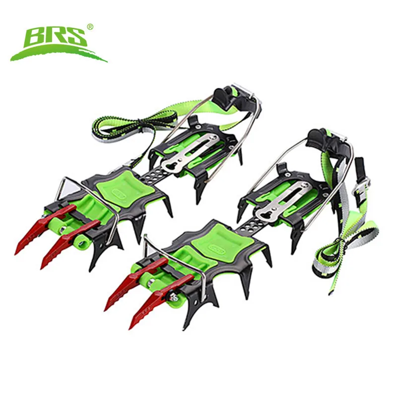 BRS 14 зубов профессиональный открытый альпинизм полный зажим Crampon марганцевой