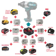 Литий ионный аккумулятор конвертер адаптер для Makita 18 в