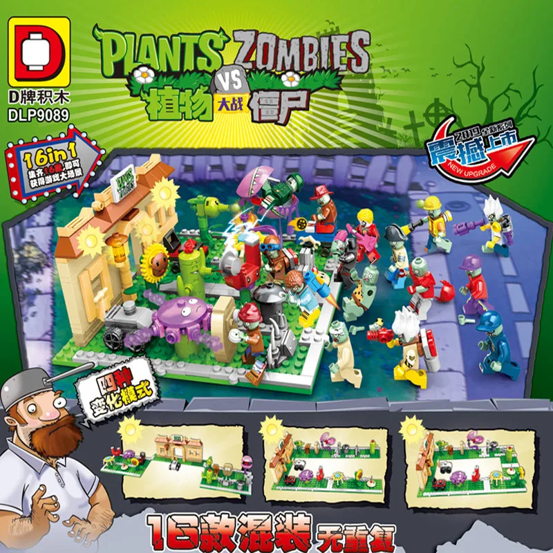 

Military Series Superhero Series Plants Vs Zombies Mini Mutants Action Figures Toys For Children Gifts Compatible Lepining