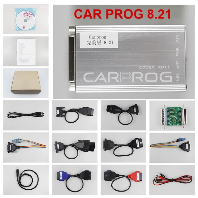 Carprog V8.21 V10.93 V10.05 со всеми 21 Адаптеры для сим карт в том числе при полном разрешения
