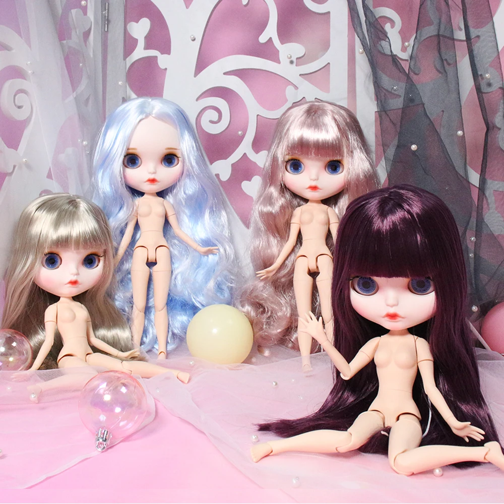 Icy Dbs Blythe Doll 1/6 Toy Bjd Matte Face 30 Cm Joint Body Nude Doll