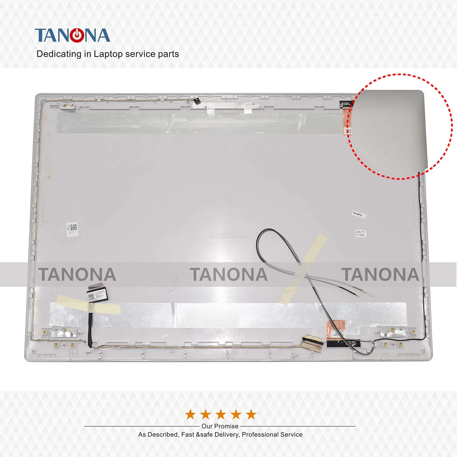 AP143000110 для lenovo 320-17 ISK IKB AST ABR 1" ЖК-задняя крышка Крышка верхний чехол Корпус серебристый