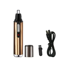 USB Перезаряжаемый безопасный Электрический взрослый бритвенный прибор для удаления волос в носу и ушах Vibrissae триммер бесшумный удобный очиститель для стрижки носорогов